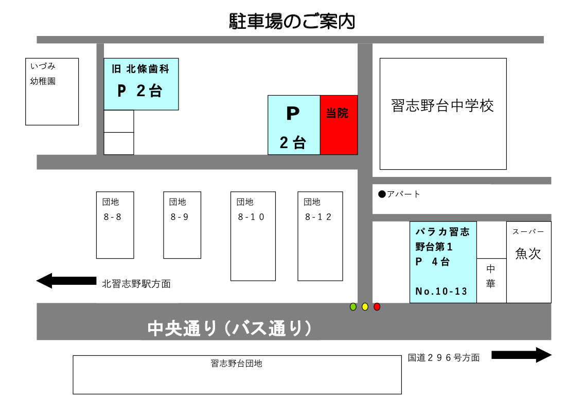 駐車場のご案内